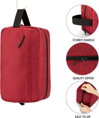 Die gut entworfene u. multicolors Kulturtasche, die Dopp-Ausrüstung für Männer hängt, wässern beständige Rasiertasche für Reise
