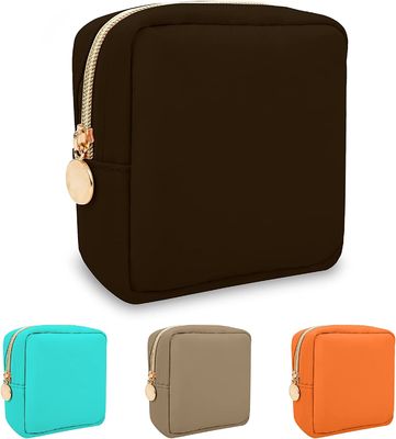 Nylon-Mini Makeup Bag für Geldbeutel, adrette kleine nette Kosmetiktasche-kosmetischer Reißverschluss-Beutel-Geldbeutel, wasserdichter Reise-Münzen-Beutel