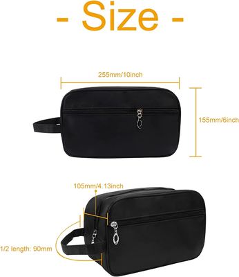 Die Rasiertasche der glatten leichten Wasser-beständigen Männer für das Reisen, Reise Dopp-Ausrüstung für Toilettenartikel-Zusätze
