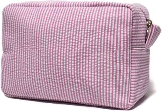 Rosa leichte Kosmetiktasche mit Reißverschluss