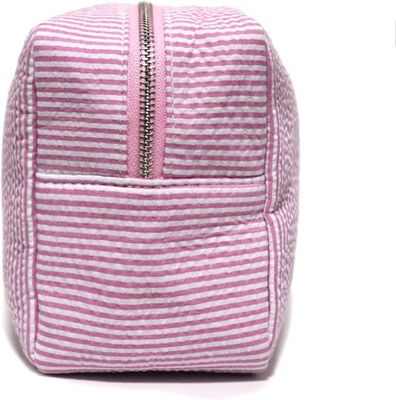 Rosa leichte Kosmetiktasche mit Reißverschluss
