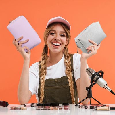 Kosmetiktasche-lederner Reißverschluss-Kosmetiktasche-Wasser-beständiger vielseitige Make-upbeutel-Reise-kosmetischer Organisator Portable