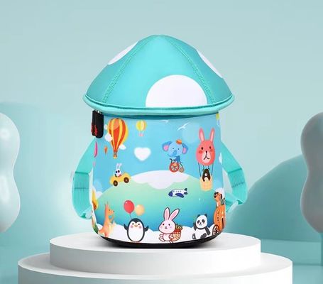 Pilz   Form 3D Kinder der Neoprenausbildungs-Tasche SBR wandern weichen Kindergartentaschenlicht-Mädchenrucksack