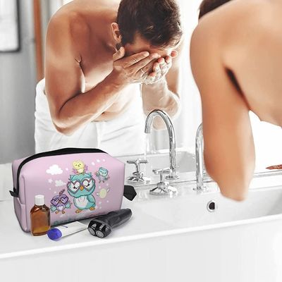 Weiche wasserdichte große Kapazitäts-Kosmetiktaschen mit Reißverschluss für Frauen reisen Make-upbeutel-tragbare Speichertasche