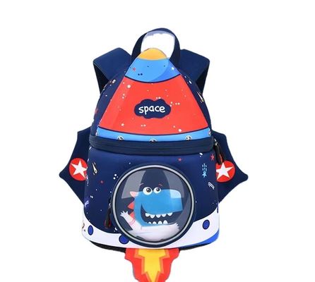 Kinder Rocket Shapes SBR wandern Ausbildungs-Tasche des Neopren-3D 31 * 24 * 15 cm