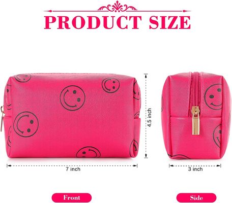 Lederne adrette Kosmetiktasche-wasserdichter kosmetischer Organisator Cute Portable  PUs