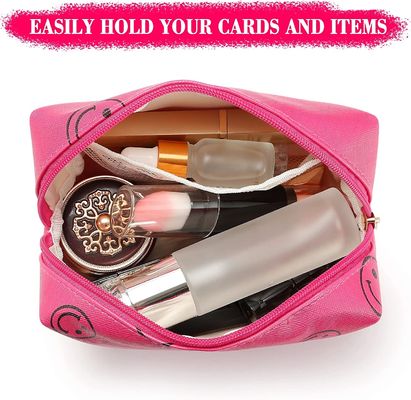 Lederne adrette Kosmetiktasche-wasserdichter kosmetischer Organisator Cute Portable  PUs