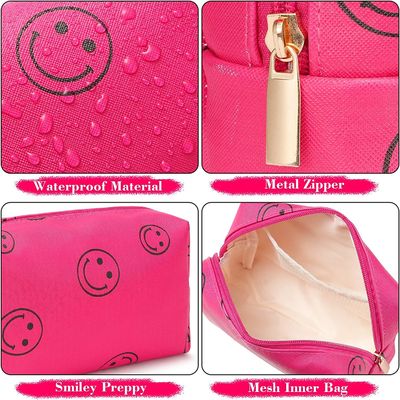 Lederne adrette Kosmetiktasche-wasserdichter kosmetischer Organisator Cute Portable  PUs