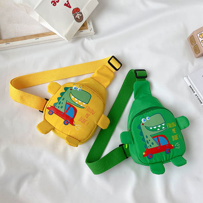Karikatur-Dinosaurier-Kinder sackt Kindergarten-Vorschulreise-Rucksack für Schulter-Kundenberaterinnen ein