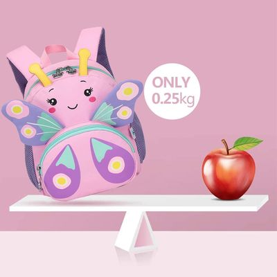 Leichte dauerhafte Karikatur-Schulkindertagesstätte Nursary-Reise-Taschen der Kinderkleinkind-Rucksack-Mädchen-3D