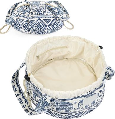 Multifunktions- und wasserdichte Zugschnur-Kosmetiktasche-großer Kosmetiktasche-Frauen-Toilettenartikel-Organisator für Reise