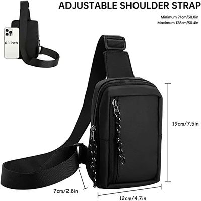 Leichensack-zufällige Telefon-Kasten-Tasche der Mann-Frauen kleine wasserdichte quer- für das reisende Wandern