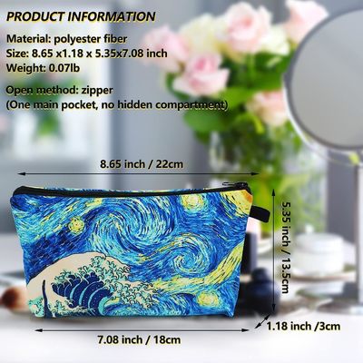 Leichte wasserdichte Reise-Kosmetiktasche für Frauen