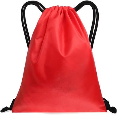 Turnhallen-wasserdichter Zugschnur-Taschen-Rucksack mit Reißverschlusstasche-Schwimmen-Tasche für Mann-Frauen