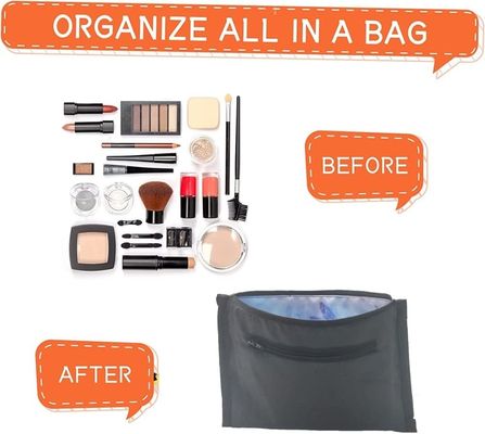 Grüner wasserdichter kosmetischer kosmetischer Beutel BagMakeup-Taschen-Organisator-Toiletry Bag Portables netter Anime