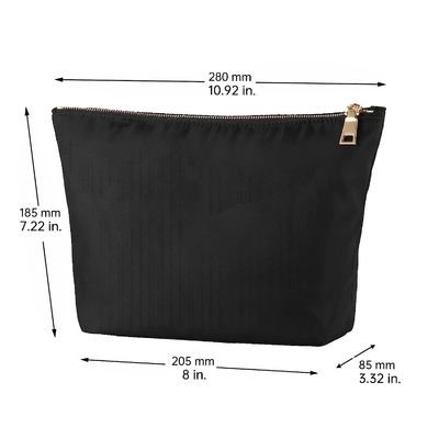 Nylonkosmetiktaschen mit Nylonreißverschluss-Reise-wasserdichtem Toilettenartikel-Organisator Bag