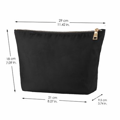 Nylonkosmetiktaschen mit Nylonreißverschluss-Reise-wasserdichtem Toilettenartikel-Organisator Bag