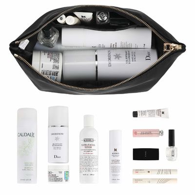 Nylonkosmetiktaschen mit Nylonreißverschluss-Reise-wasserdichtem Toilettenartikel-Organisator Bag
