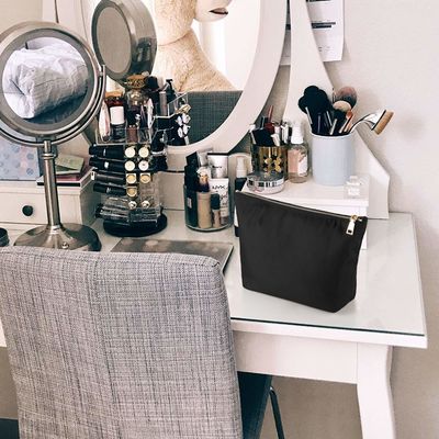 Nylonkosmetiktaschen mit Nylonreißverschluss-Reise-wasserdichtem Toilettenartikel-Organisator Bag