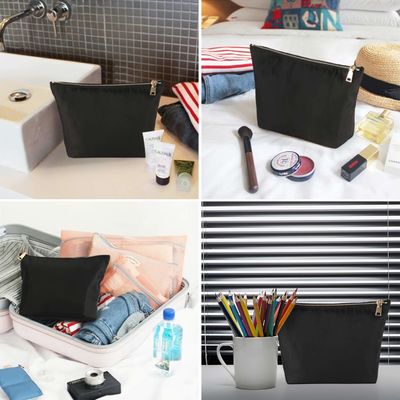 Nylonkosmetiktaschen mit Nylonreißverschluss-Reise-wasserdichtem Toilettenartikel-Organisator Bag
