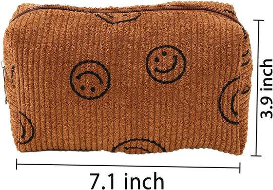 Frauen reisen leichter Segeltuch-Kosmetiktasche-Organisator Toiletry Organzation Bag
