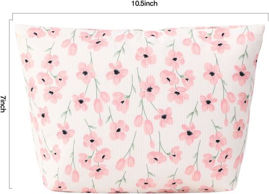 Frauen reisen stoßsicheres Speicherblumenkosmetiktasche-Kosmetiktaschen