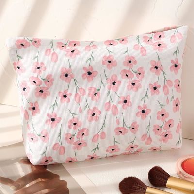 Frauen reisen stoßsicheres Speicherblumenkosmetiktasche-Kosmetiktaschen
