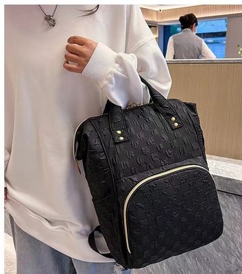 Muttertaschen-Rucksack für den täglichen Gebrauch mit Reißverschluss, individuell gestaltet
