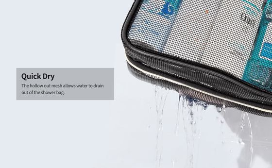 Wasser-beständige klare Kulturtaschen für das Reisen