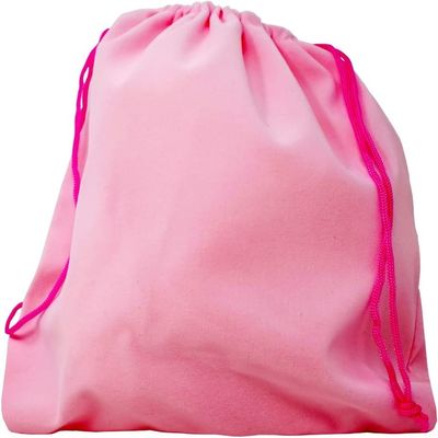Flexible Einfache weiche, langlebige, leichte Samt-Schnurtasche