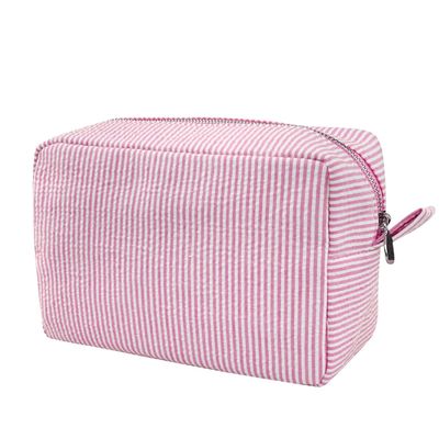 Toilettenartikel Streifen Kosmetik Tasche Langlebig Frauen Ästhetischer Organisator Aufbewahrungsbeutel