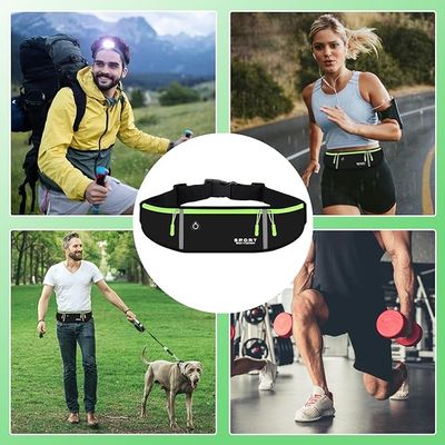 Sport im Freien Laufen Joggen Taille Tasche Wasserdichtes Telefon Taille Gürtel Fitness-Pack elastisch