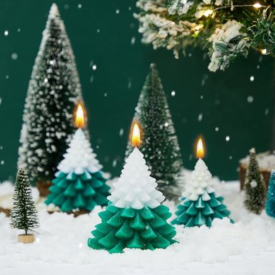 Weihnachtsbaum Duftkerzen Baumförmige Heimkerzen Geschenk für die Weihnachtsfeier