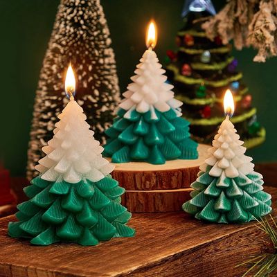 Weihnachtsbaum Duftkerzen Baumförmige Heimkerzen Geschenk für die Weihnachtsfeier