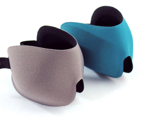 Leichte Schlafenaugen-Maske des Stromausfall-3D mit Flausch-einfacher Anpassung